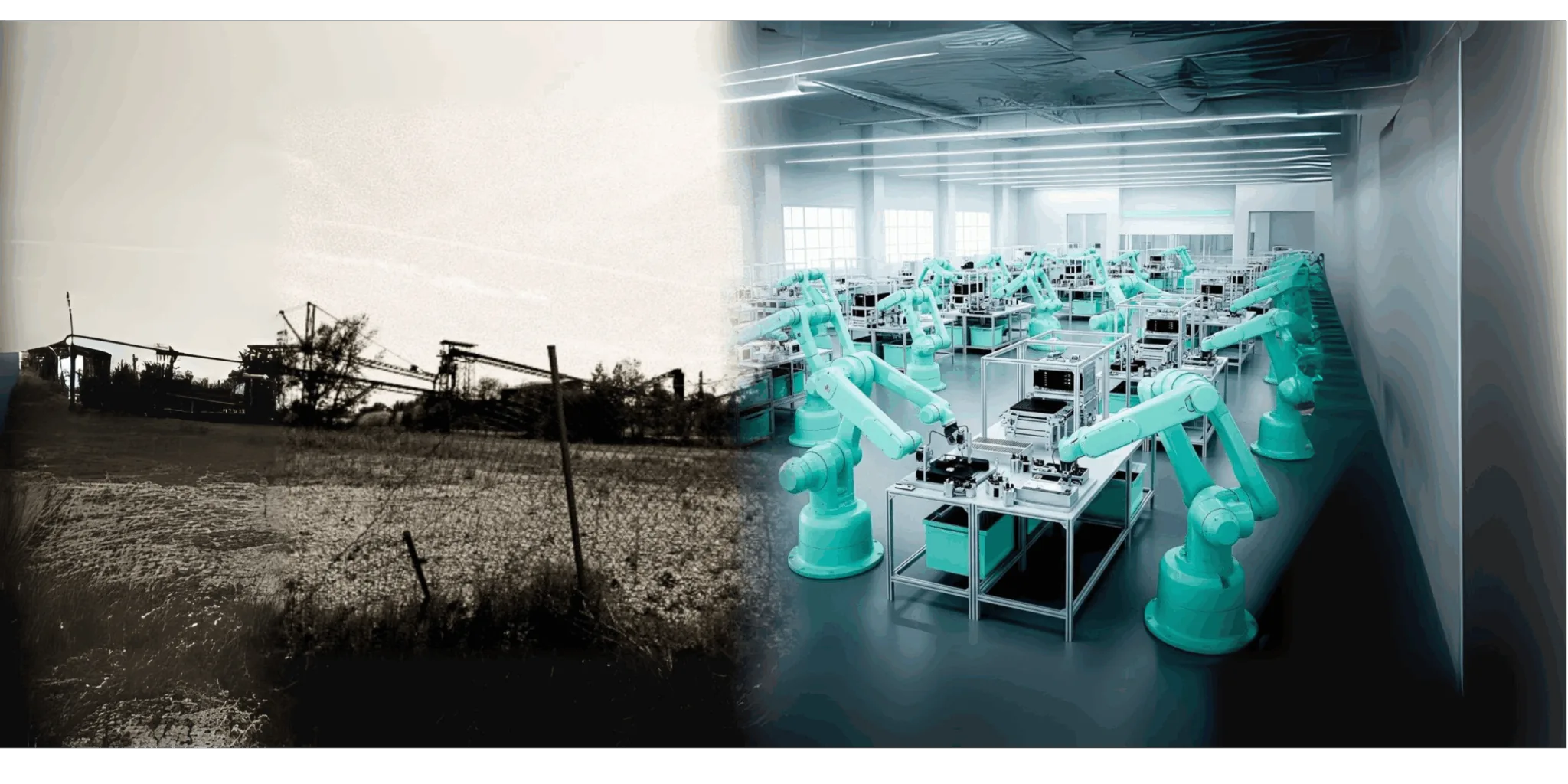 Von der Turbinenhalle zur Roboterfertigung