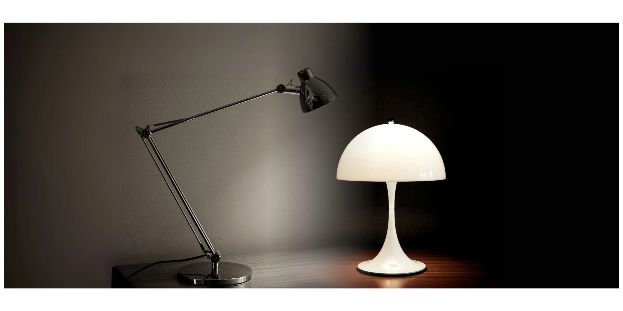 Von der Schreibtischlampe zur Designleuchte